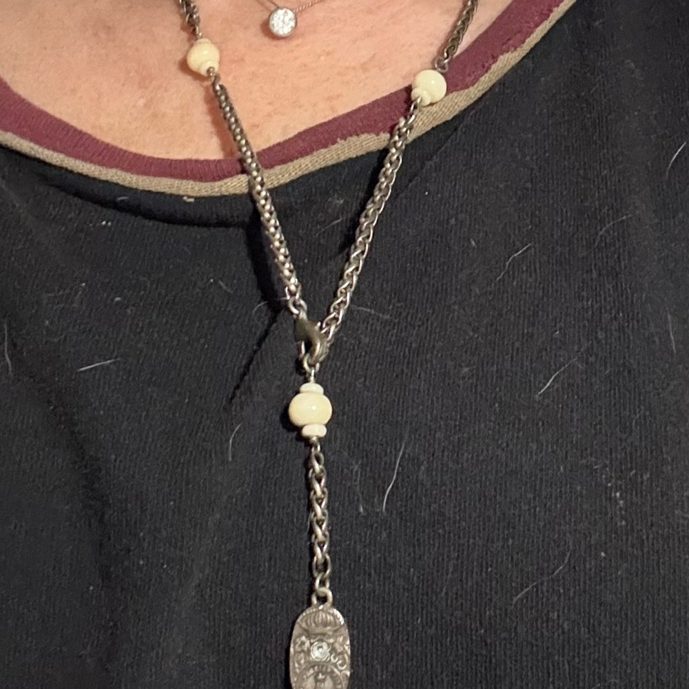 French Kande cheval blanche lariat